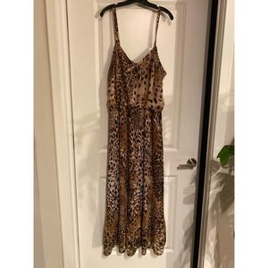Maxi dress Animal Print